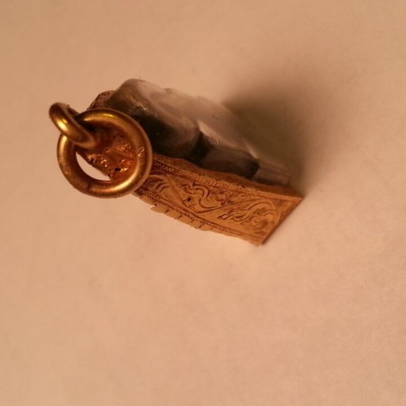 Rare Thai Vintage Phra Luang Pu Thuad Buddha Amulet - Wat Chang Hai, Pattani - Picture 5 of 7